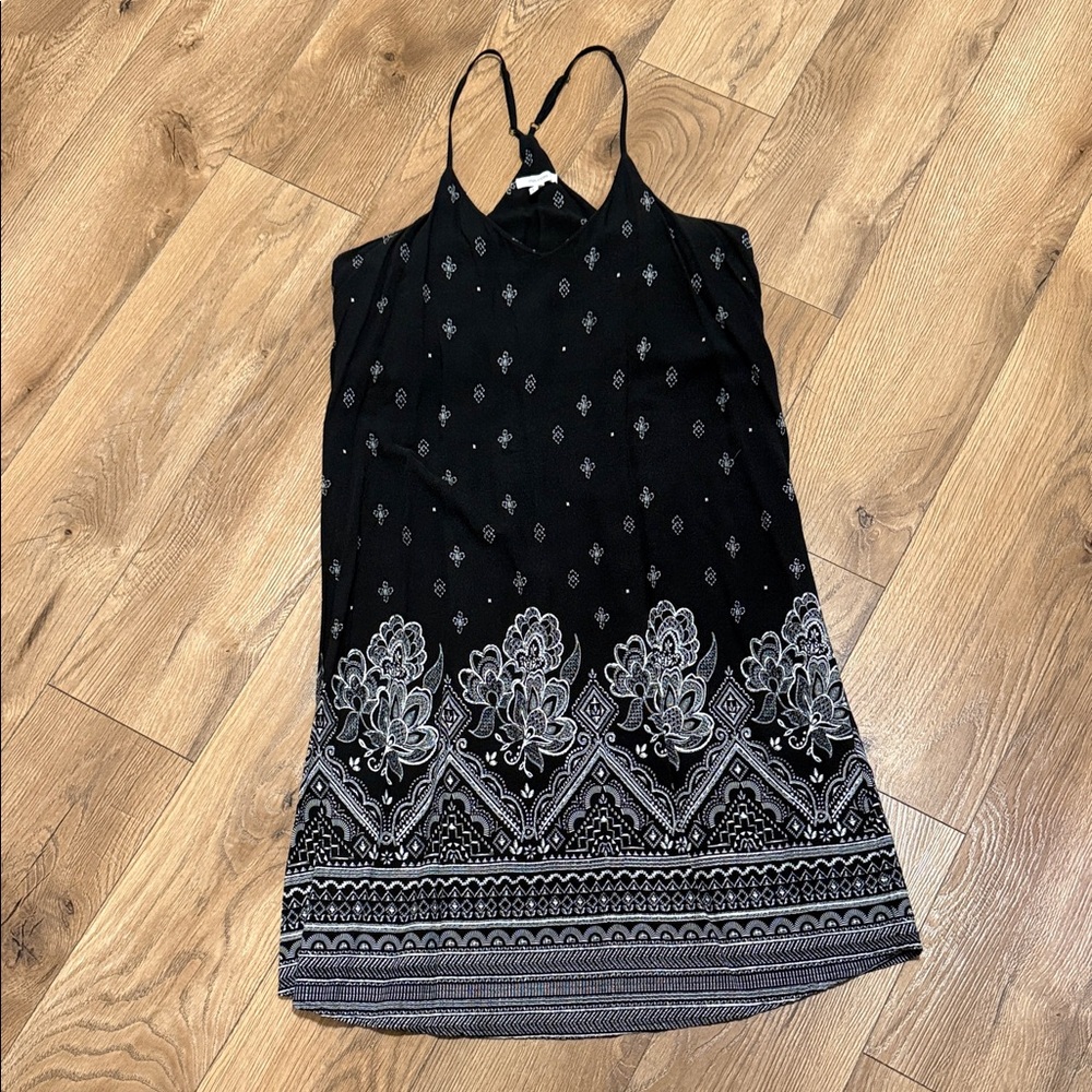 Maurices Black and White Geometric Dress